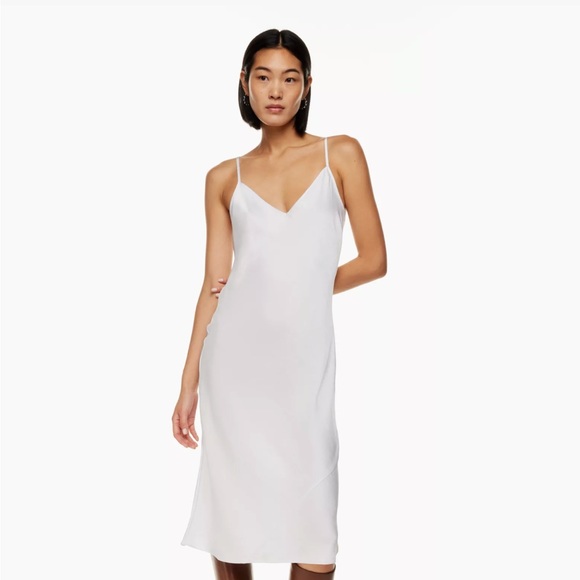 Aritzia Dresses Aritzia Wilfred Only Slip Dress Poshmark